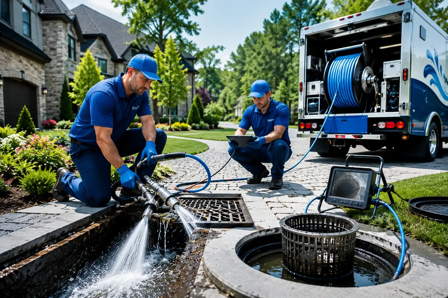 Local outdoor drain cleaning professionals in Willernie, MN